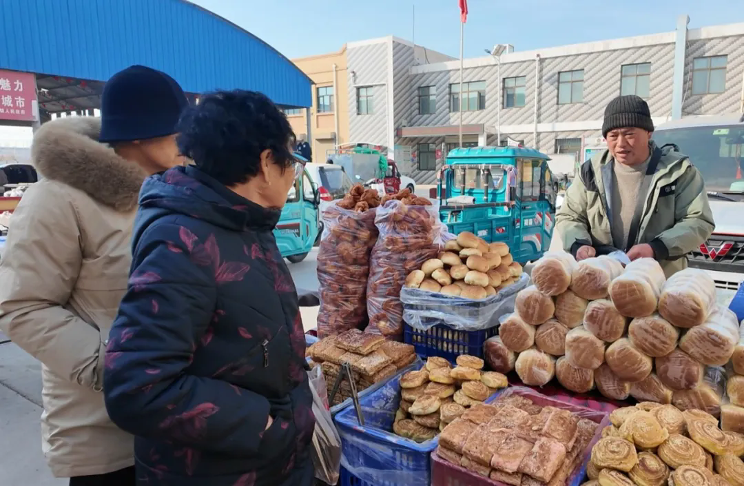 我们的节日·春节丨乡村集市年味浓 烟火深处是乡愁