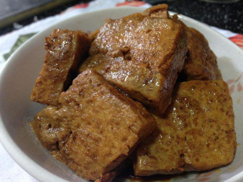 卤豆腐